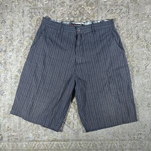 Vintage Infamous Shorts Y2K Skater Style Embroidered Size 34